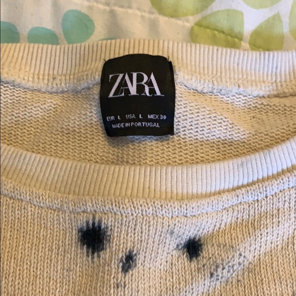 Crop sweater